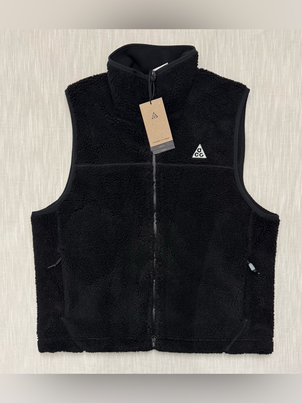 Nike ACG Canwell Glacier Therma-FIT ADV Vest Black HV1111-010 Men's Small NEW